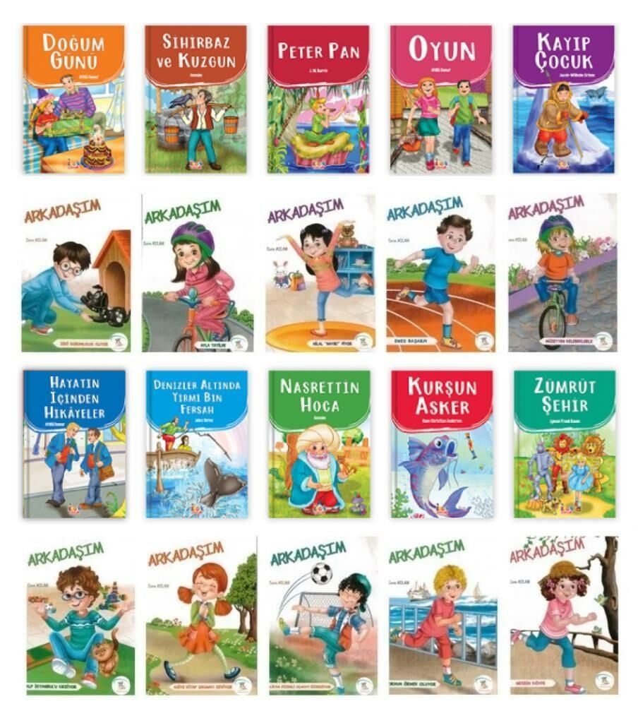 2. Sınıf Okumayı Sevdiren Hikaye Seti 20 Kitap(armağan-arkadaşım)