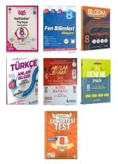 8. Sınıf Tüm Dersler Eğitim Seti 7 Kitap (Set 3)