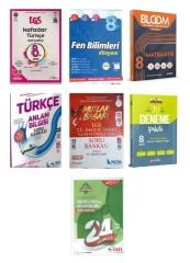 8. Sınıf Tüm Dersler Eğitim Seti 7 Kitap (Set 4)