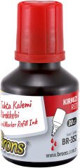 Brons Tahta Kalemi Mürekkebi Kırmızı 30 ml
