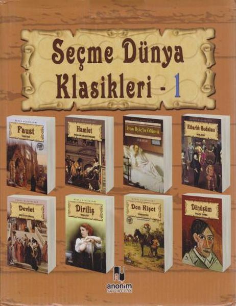 Seçme Dünya Klasikleri 1 KOLEKTİF ANONİM YAYİNCİLİK