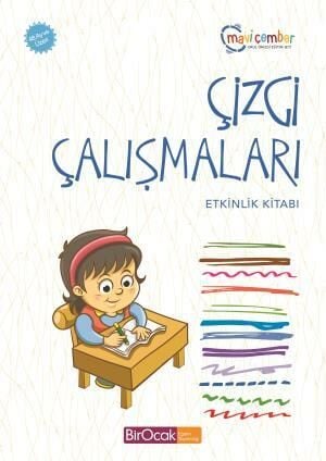Çizgi Çalışmaları Etkinlik - Mavi Çember (48 Ay ve Üzeri)