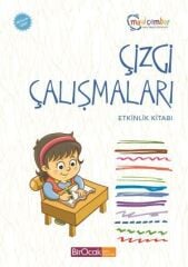 Çizgi Çalışmaları Etkinlik - Mavi Çember (48 Ay ve Üzeri)