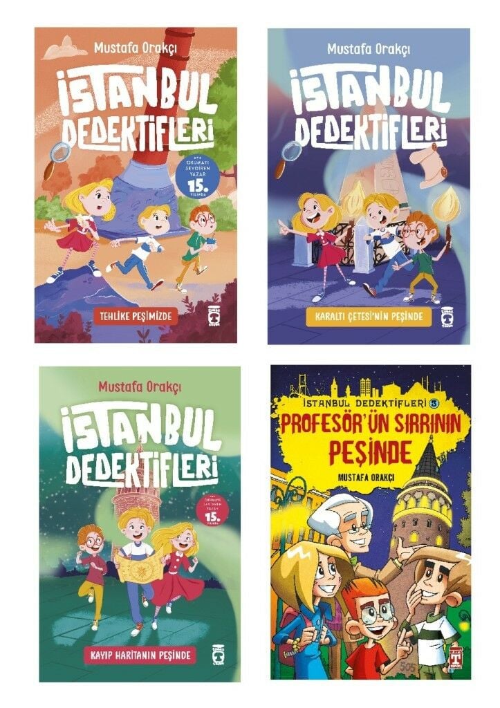İstanbul Dedektifleri 4 Kitap Seti MUSTAFA ORAKÇI