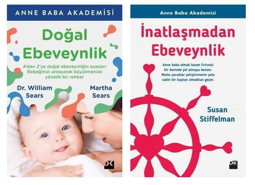 İnatlaşmadan Ebeveynlik + Doğal Ebeveynlik (2 Kitap)