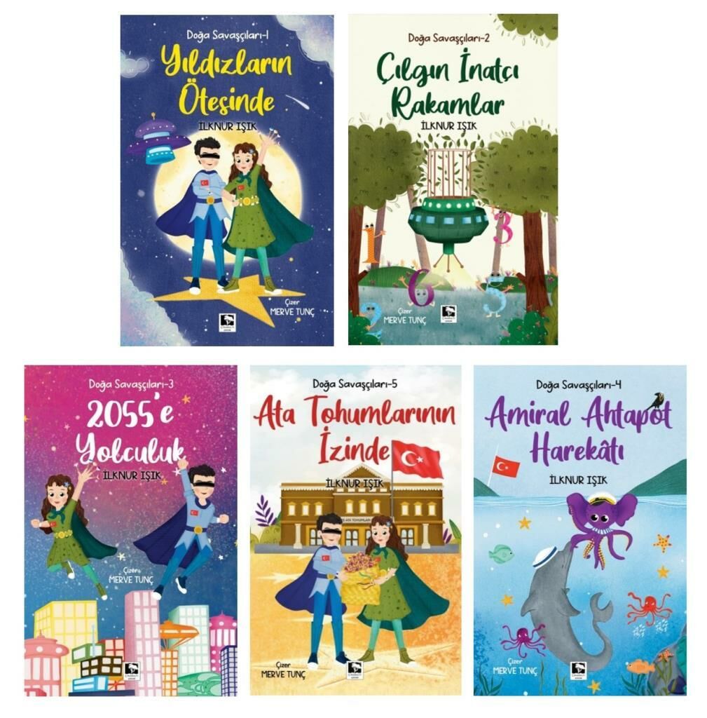 İlknur Işık Doğa Savaşçıları Seti 5 Kitap