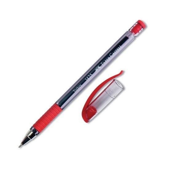 Faber Castell 1425 İğne Uçlu Kırmızı Tükenmez Kalem