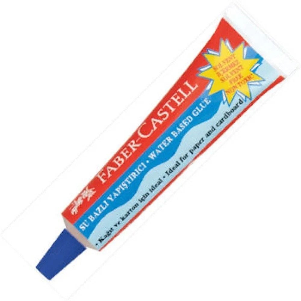 Faber Castell Su Bazlı Sıvı Yapıştırıcı 19 gr (1 Adet)