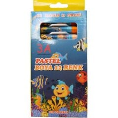 3A Pastel Boya 12 Renk