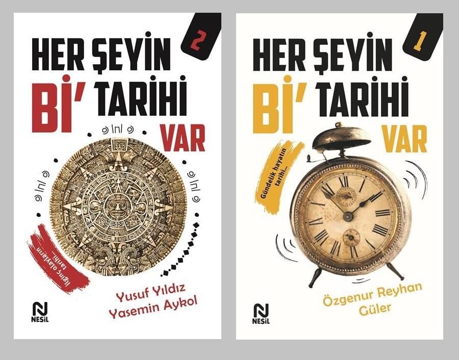 Her Şeyin Bi Tarihi Var Seti 2 Kitap (İlginç olayların tarihi + Gündelik hayatın tarihi)
