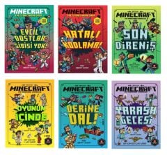 Minecraft Seti (Yarasa Gecesi + Derine Dal + Oyunun İçinde + Son Direniş + Hatalı Kodlama + Evcil Dostlar)