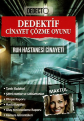 Dedektif Cinayet Çözme Oyunu Ruh Hastanesi Cinayeti