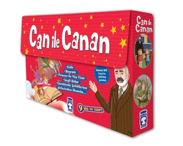 Can ile Canan Mehmet Akifi Seviyoruz Set - (5 Kitap) NEFİSE ATÇAKARLAR