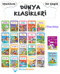 Sihirli Parmaklar 1. Sınıf Dünya Klasikleri Seti 20 Kitap + 2 Kitap Hediye Büyük Boy