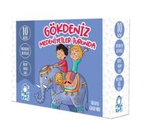 Mavi Kirpi 3. Sınıf Gökdeniz Medeniyetler Turunda (10 kitap)