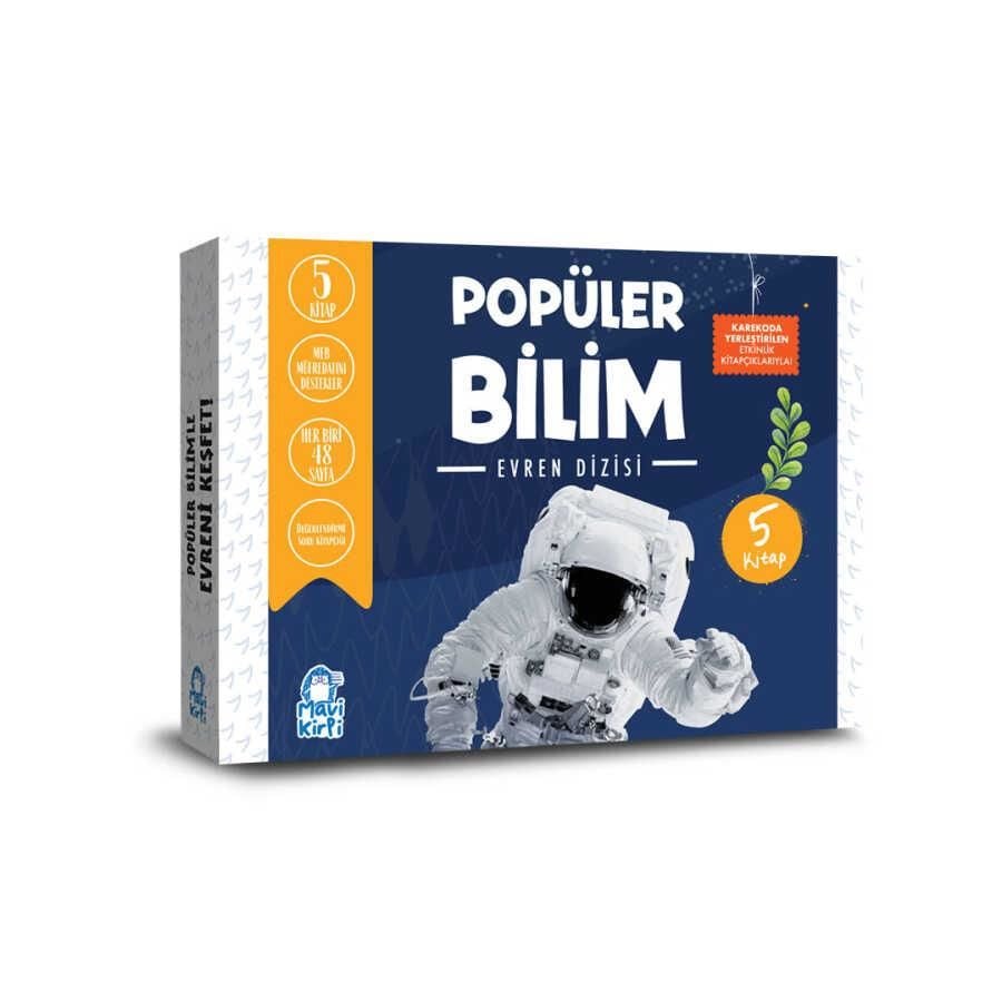 Mavi Kirpi 3. ve 4. Sınıf Popüler Bilim Evren Set (5 Kitap)
