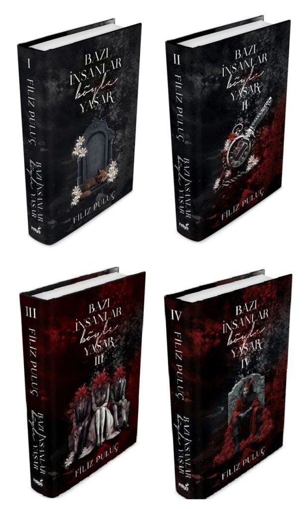 Filiz Puluç Bazı İnsanlar Böyle Yaşar Seti CİLTLİ (4 Kitap)