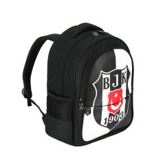 Beşiktaş Bjk 1903 Logo Desenli Suni Deri Okul Çantası