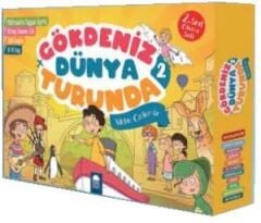 Mavi Kirpi 2. Sınıf Gökdeniz Dünya Turunda Hikaye Seti 2 (10 Kitap)