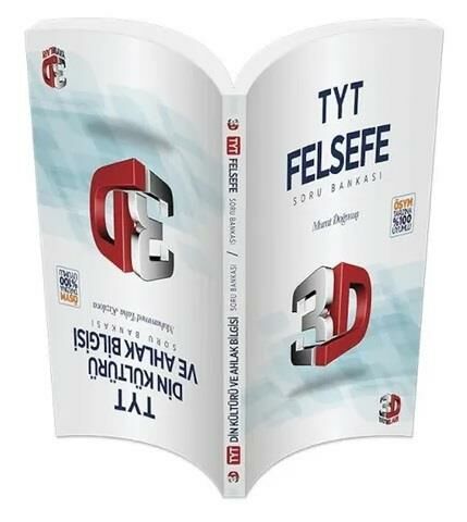 3D TYT Felsefe ve Din Kültürü Tamamı Video Çözümlü Soru Bankası