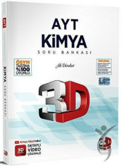 3D AYT Kimya Tamamı Video Çözümlü Soru Bankası
