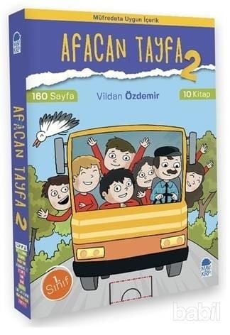Mavi Kirpi 1.Sınıf Afacan Tayfa 2. Seri Okuma Seti 10 Kitap