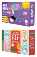 Mavi Kirpi 4. Sınıf Beşi Bir Yerde + Akıl Almaz Maceralar 20 Kitap