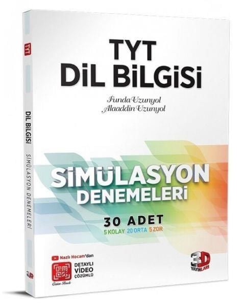 3D TYT Dil Bilgisi Simülasyon Deneme Sınavı
