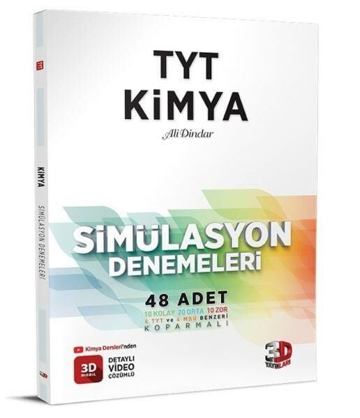 3D TYT Kimya Simülasyon Deneme Sınavı