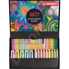 Stabilo Arty Creative Pastel Boyama Seti 50'li