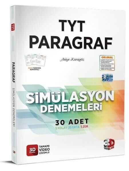 3D TYT Paragraf Simülasyon Deneme